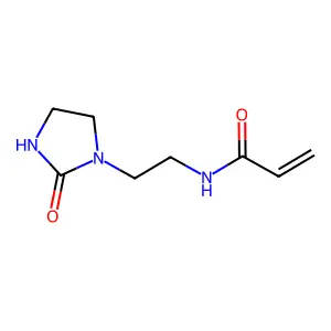 N-(2-(2-氧代咪唑烷-1-基)乙基)丙烯酰胺 structure