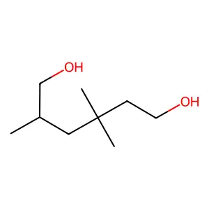 1,6-Hexanediol, 2,4,4-trimethyl- structure