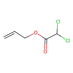 Allyl dichloroacetate structure