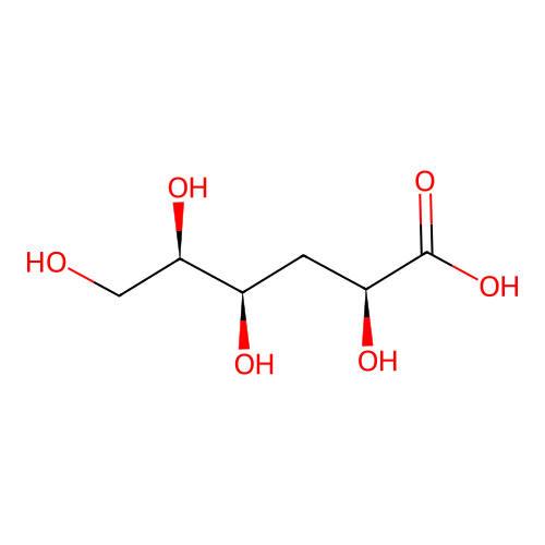 3-deoxy-D-lyxo-hexonic acid structure