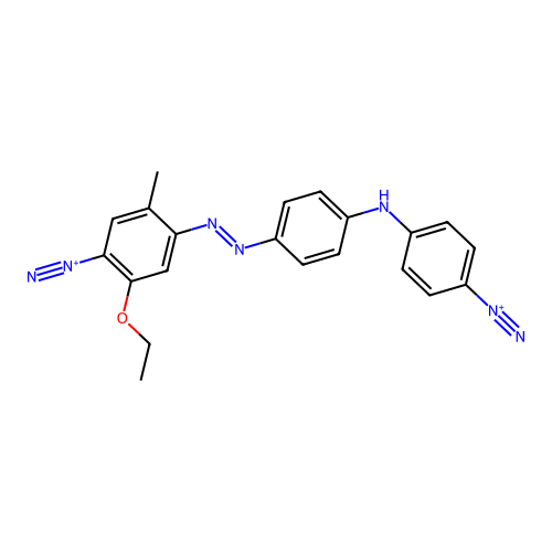 Fast black salt g structure
