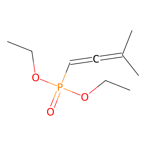 Diethyl 3-methyl-1,2-butadienylphosphonate structure