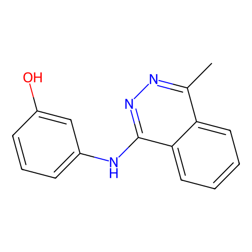 3-[(4-Methylphthalazin-1-yl)amino]phenol structure