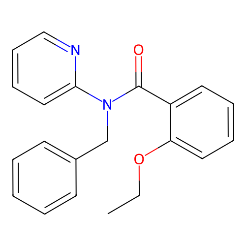 N-benzyl-2-ethoxy-N-(pyridin-2-yl)benzamide structure