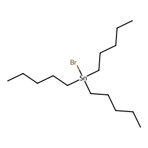 Stannane, bromotripentyl- structure