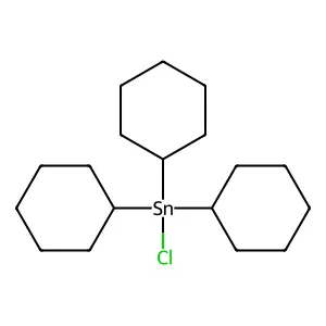 Stannane, chlorotricyclohexyl- structure
