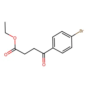 Ethyl 4-(4-bromophenyl)-4-oxobutanoate structure