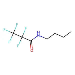 n-Butyl-2,2,3,3,3-pentafluoropropanamide structure