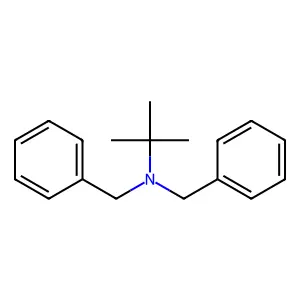 N-叔丁基二苄胺 structure