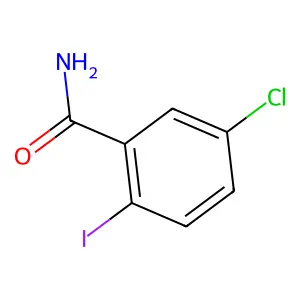 5-Chloro-2-iodobenzamide structure