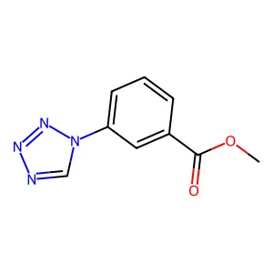 Methyl 3-(1H-tetrazol-1-yl)benzoate structure