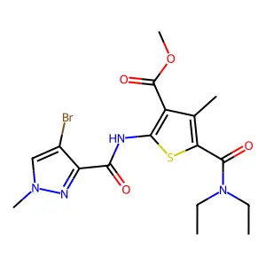 C17H21BrN4O4S structure