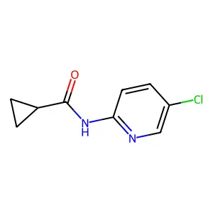 N-(5-chloropyridin-2-yl)cyclopropanecarboxamide structure