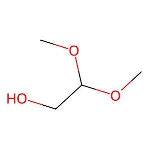 2,2-Dimethoxyethanol structure
