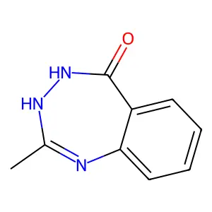 2-Methyl-3,4-dihydro-1,3,4-benzotriazepin-5-one structure