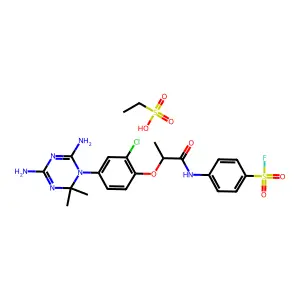 Bis(3-methyl-2-thienyl)methanone structure