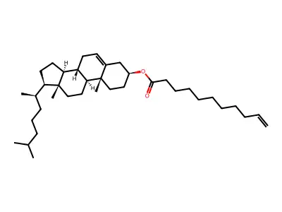 Cholesteryl 10-Undecanoate structure