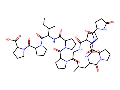 Bradykinin potentiator C structure