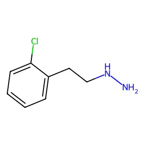1-[2-(2-Chlorophenyl)ethyl]hydrazine structure
