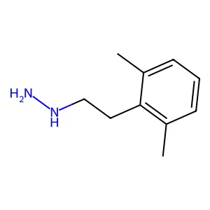 Hydrazine, (2,6-dimethylphenethyl)- structure