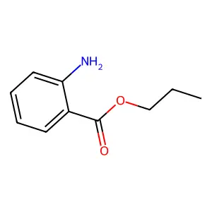 Propyl anthranilate structure