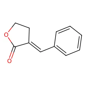 alpha-BENZYLIDENE-gamma-BUTYROLACTONE structure