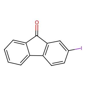 2-Iodo-9-fluorenone structure