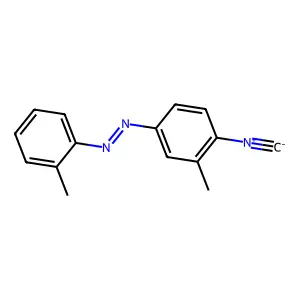 Diazene, 1-(4-isocyano-3-methylphenyl)-2-(2-methylphenyl)- structure