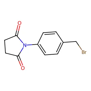 1-[4-(Bromomethyl)phenyl]pyrrolidine-2,5-dione structure