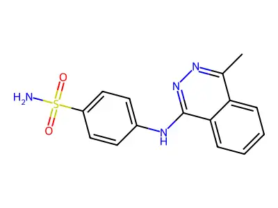 4-[(4-Methylphthalazin-1-yl)amino]benzenesulfonamide structure