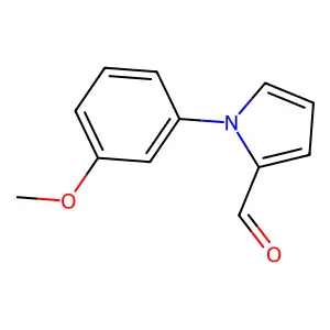 1-(3-Methoxy-phenyl)-1H-pyrrole-2-carbaldehyde structure