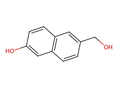 2-Naphthalenol, 3-methoxy- structure
