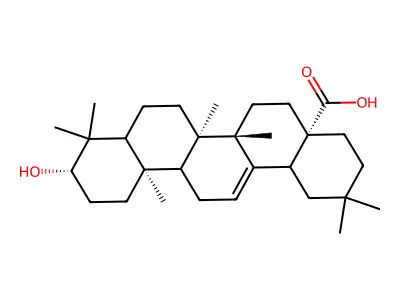 OLEANOLIC ACID structure
