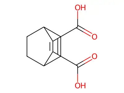Bicyclo[2.2.2]octa-2,5-diene-2,3-dicarboxylic acid structure