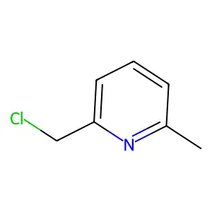 2-(Chloromethyl)-6-methylpyridine structure