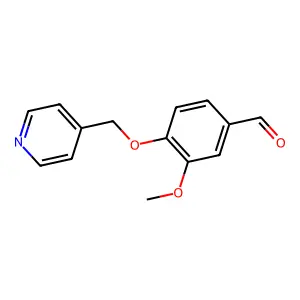 3-Methoxy-4-(pyridin-4-ylmethoxy)benzaldehyde structure
