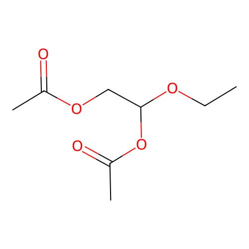 1,2-Diacetoxy-1-ethoxyethane structure