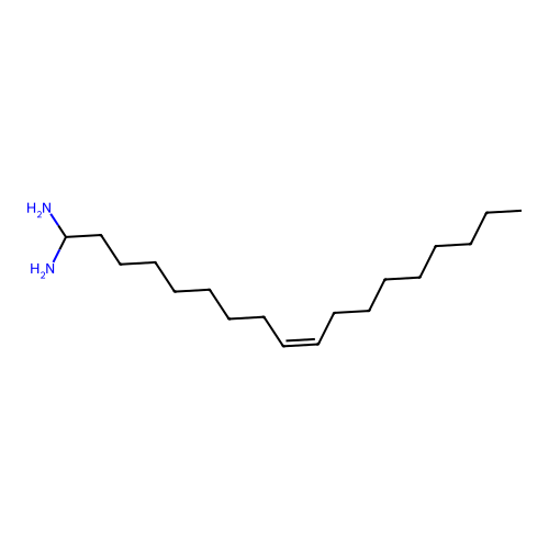 9-Octadecenediamine, (9Z)- structure