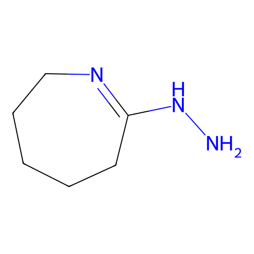 7-Hydrazino-3,4,5,6-tetrahydro-2H-azepine structure