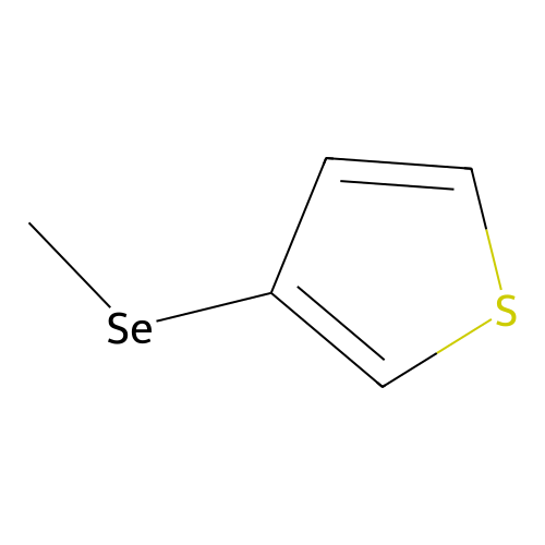 Thiophene, 3-(methylseleno)- structure