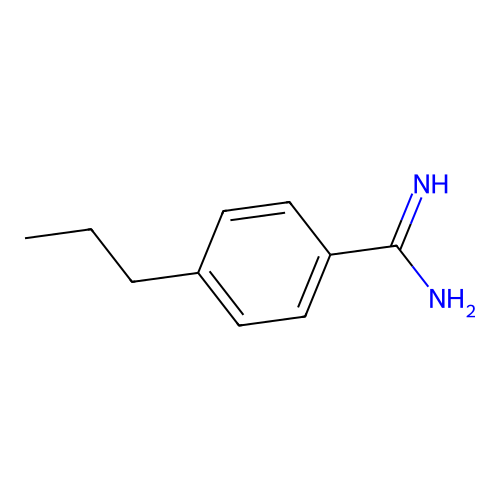 4-Propylbenzenecarboximidamide structure