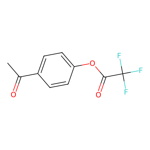 4-Acetylphenyl 2,2,2-trifluoroacetate structure