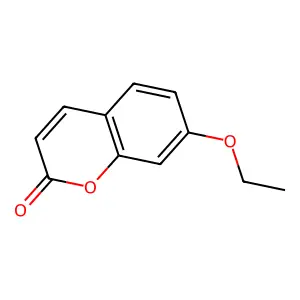 7-Ethoxycoumarin structure