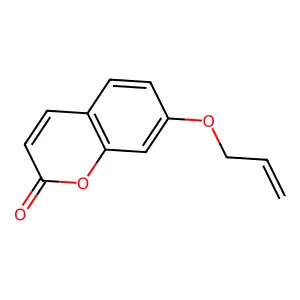 7-Allyloxycoumarin structure