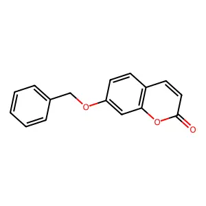 7-(benzyloxy)-2H-chromen-2-one structure