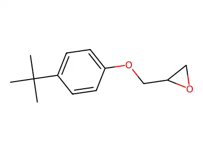 对叔丁基苯基缩水甘油醚 structure