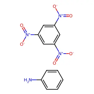 Benzenamine, compd. with 1,3,5-trinitrobenzene (1:1) structure