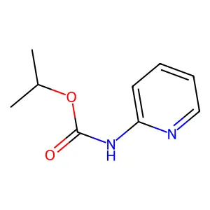 Propan-2-yl pyridin-2-ylcarbamate structure