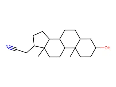 Carbamic acid, propyl-, 3-hydroxy-2,2-diphenylpropyl ester, carbamate (ester) structure