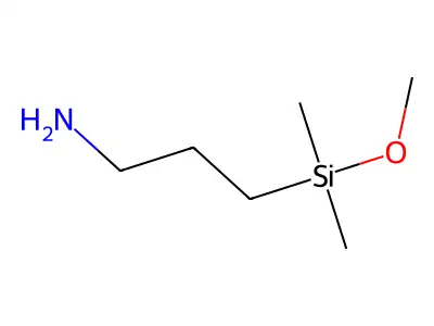 (3-Aminopropyl)dimethylmethoxysilane structure